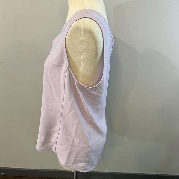 NWOT NORDSTROM V-Neck Tank‎ Top in Purple Petal (S) - Picture 4 of 8